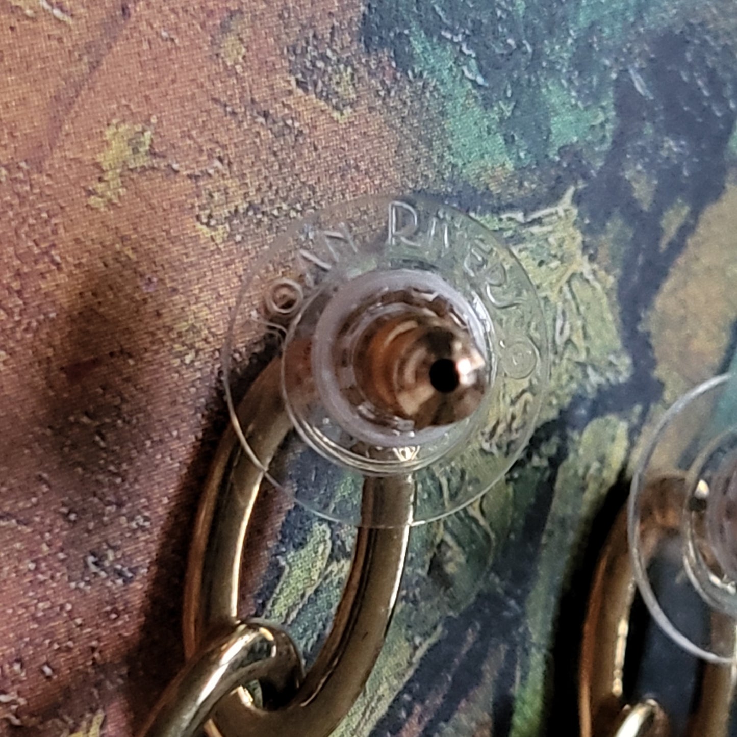 Posts - Joan Rivers Gold Loops Drop Earrings