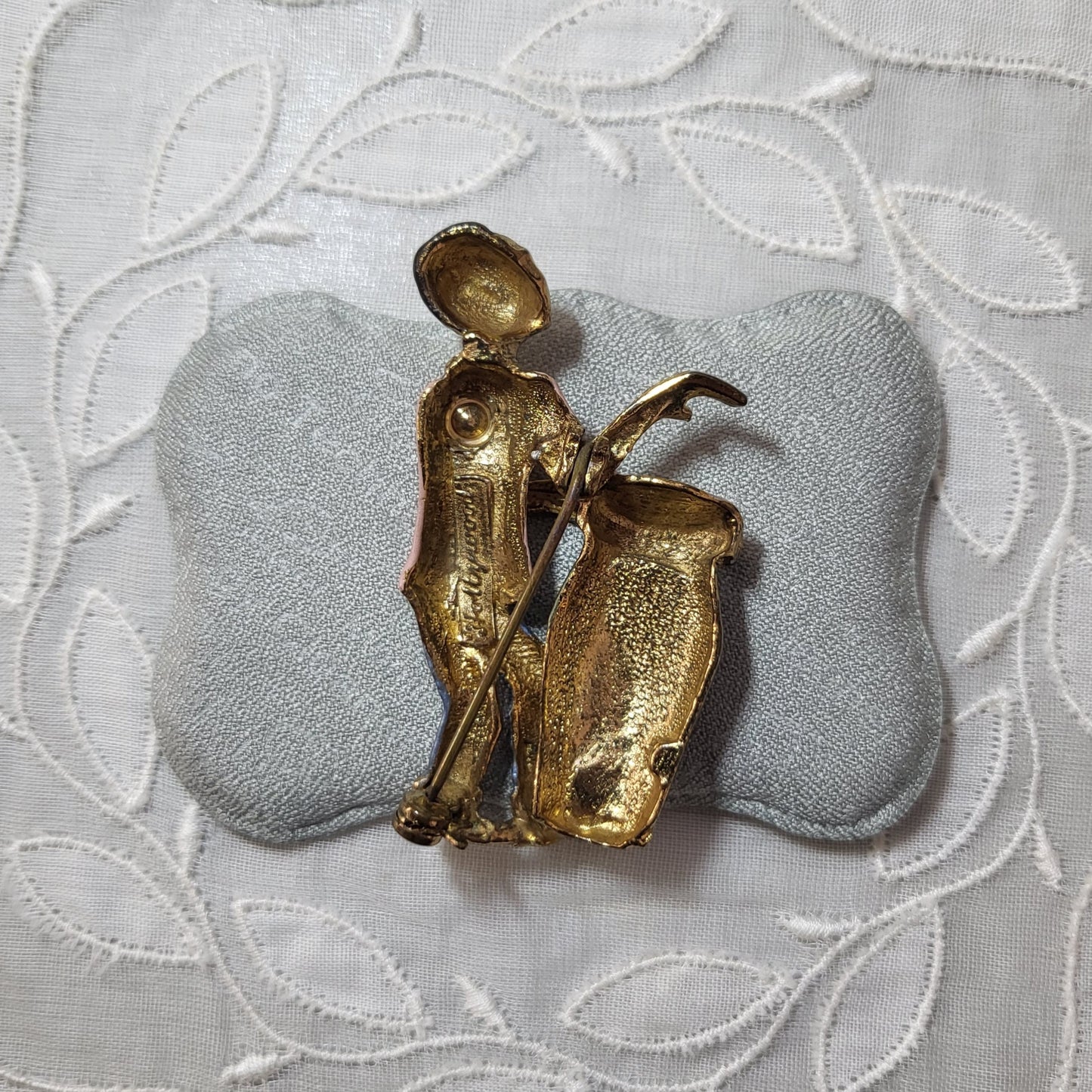 Brooch - Hollywood Enamel Drummer Brooch