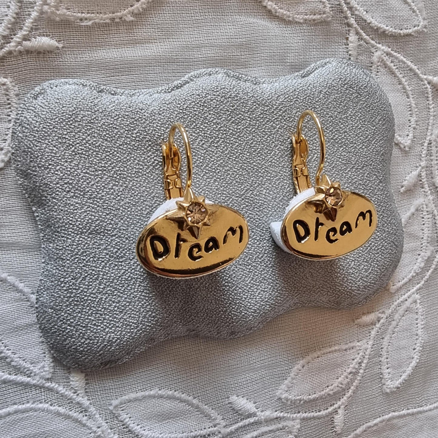 Hooks - Kirks Folly 'Dream' Gold Disk Hook Earrings