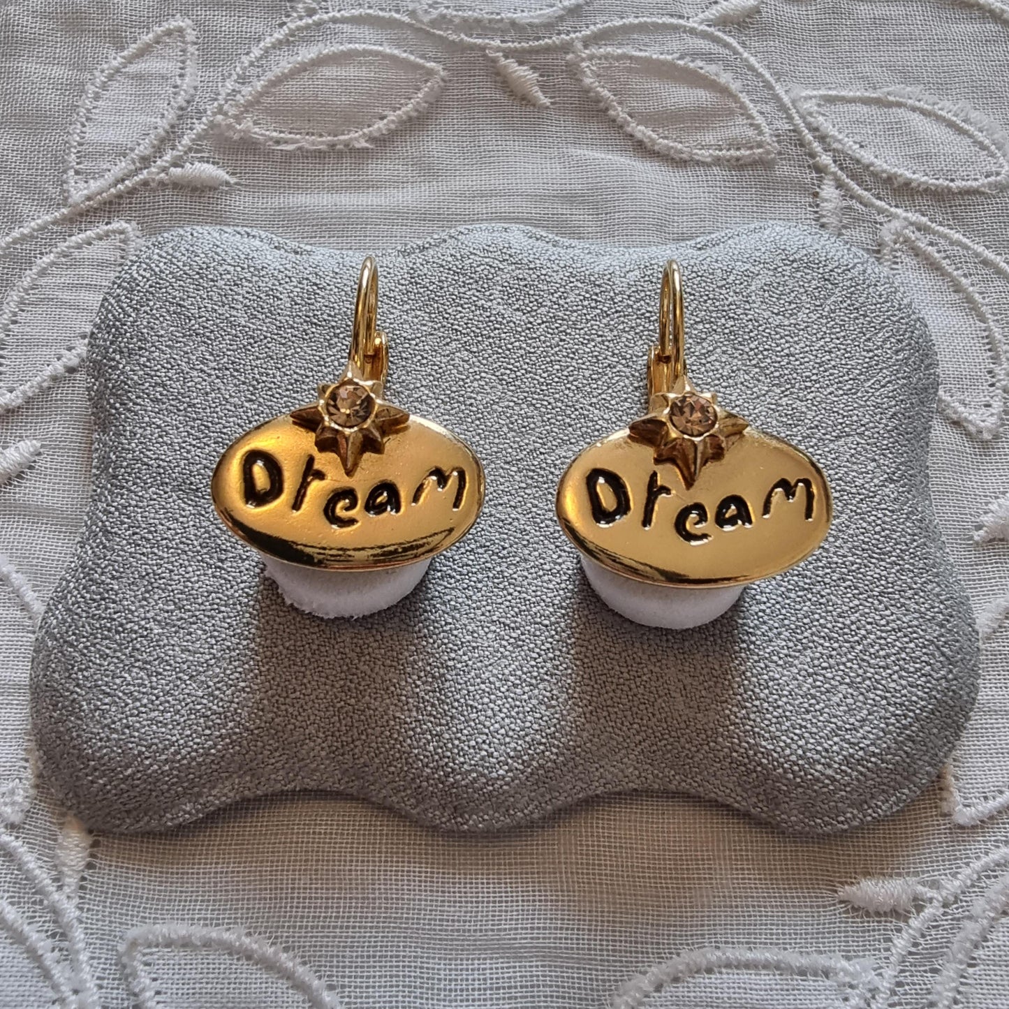 Hooks - Kirks Folly 'Dream' Gold Disk Hook Earrings