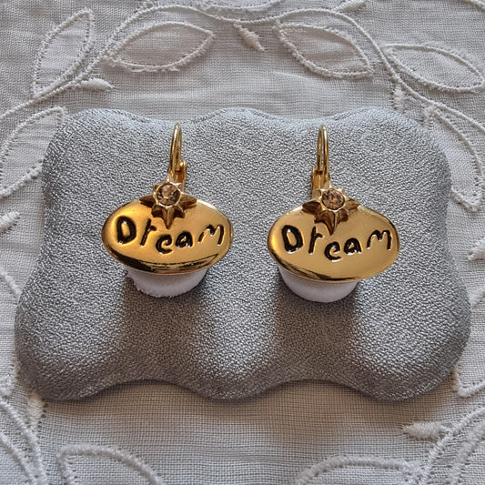 Hooks - Kirks Folly 'Dream' Gold Disk Hook Earrings
