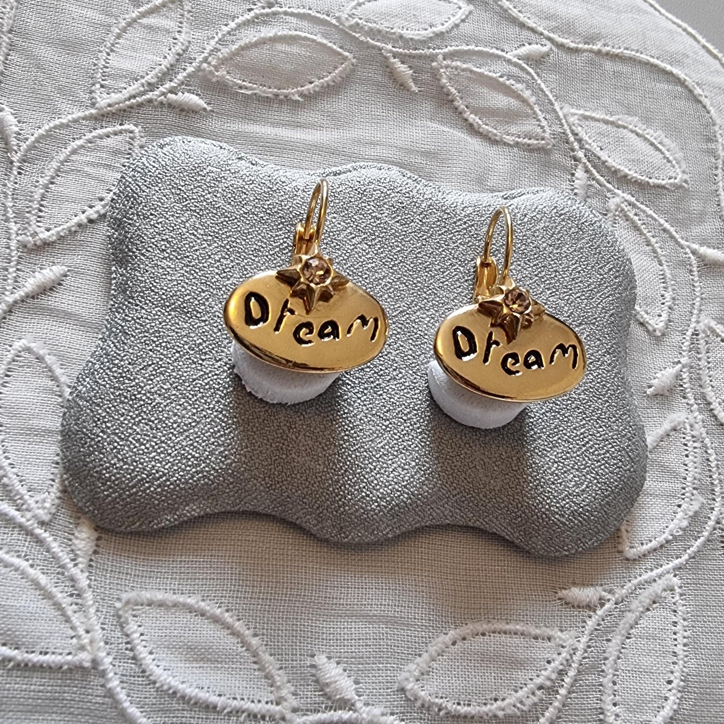 Hooks - Kirks Folly 'Dream' Gold Disk Hook Earrings