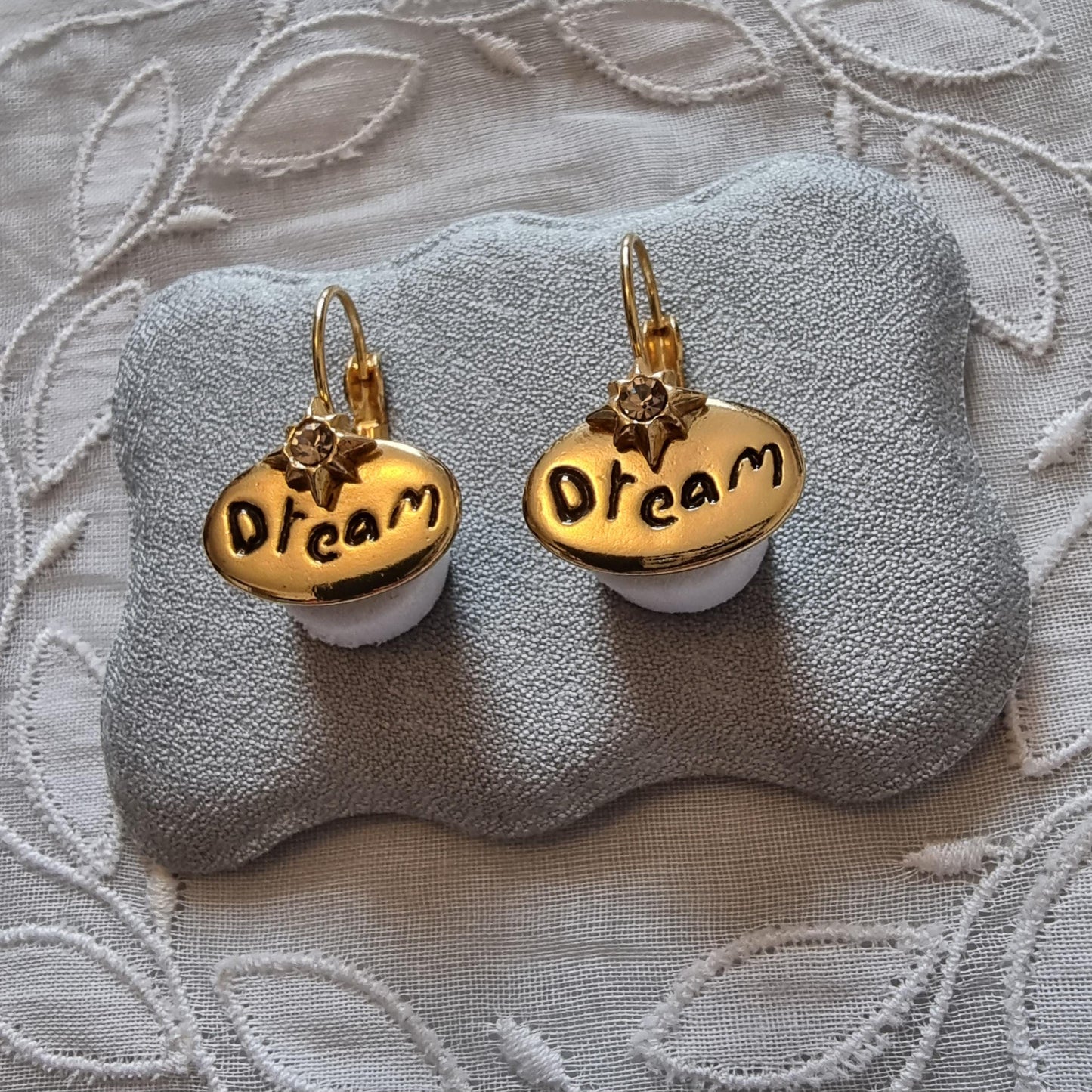 Hooks - Kirks Folly 'Dream' Gold Disk Hook Earrings