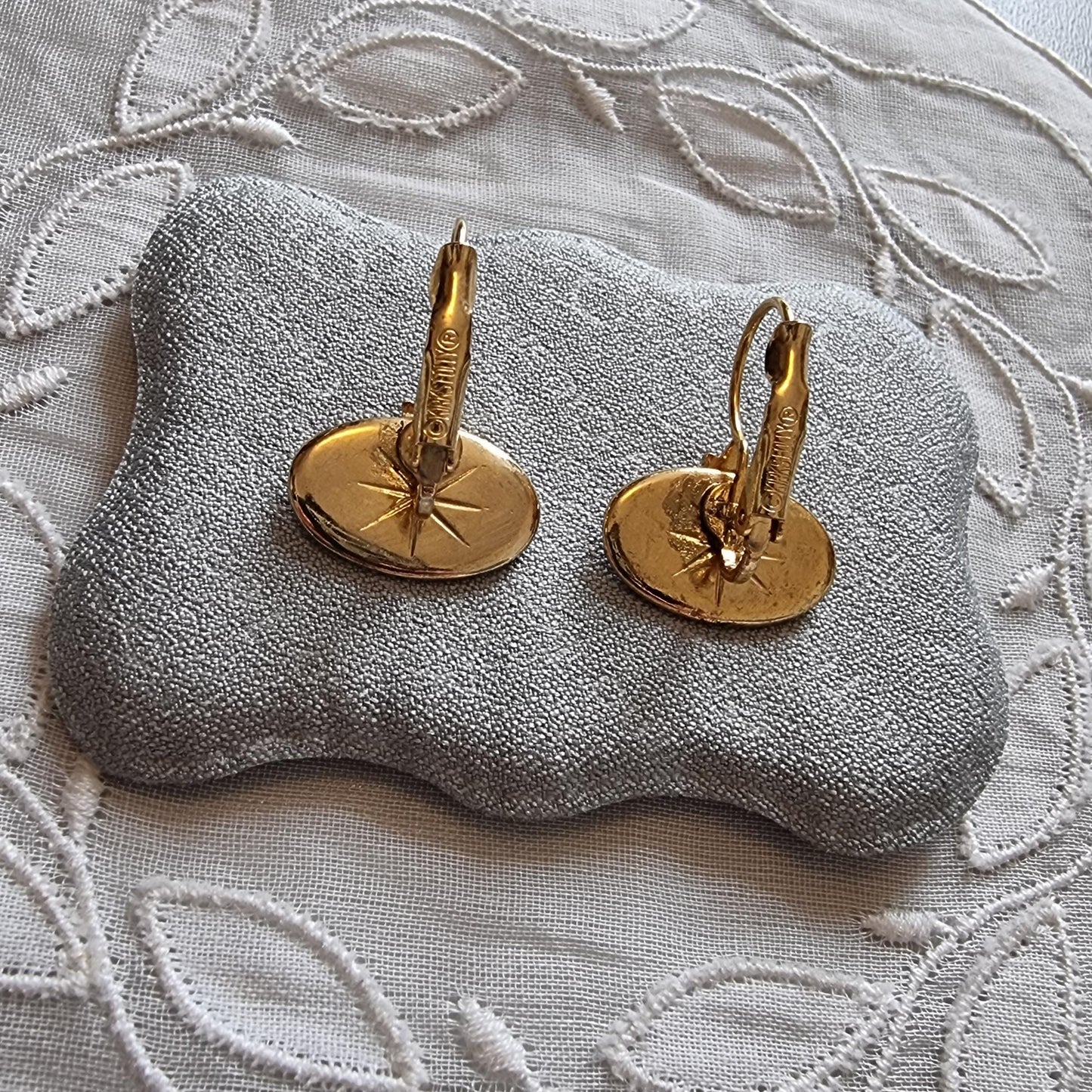 Hooks - Kirks Folly 'Dream' Gold Disk Hook Earrings